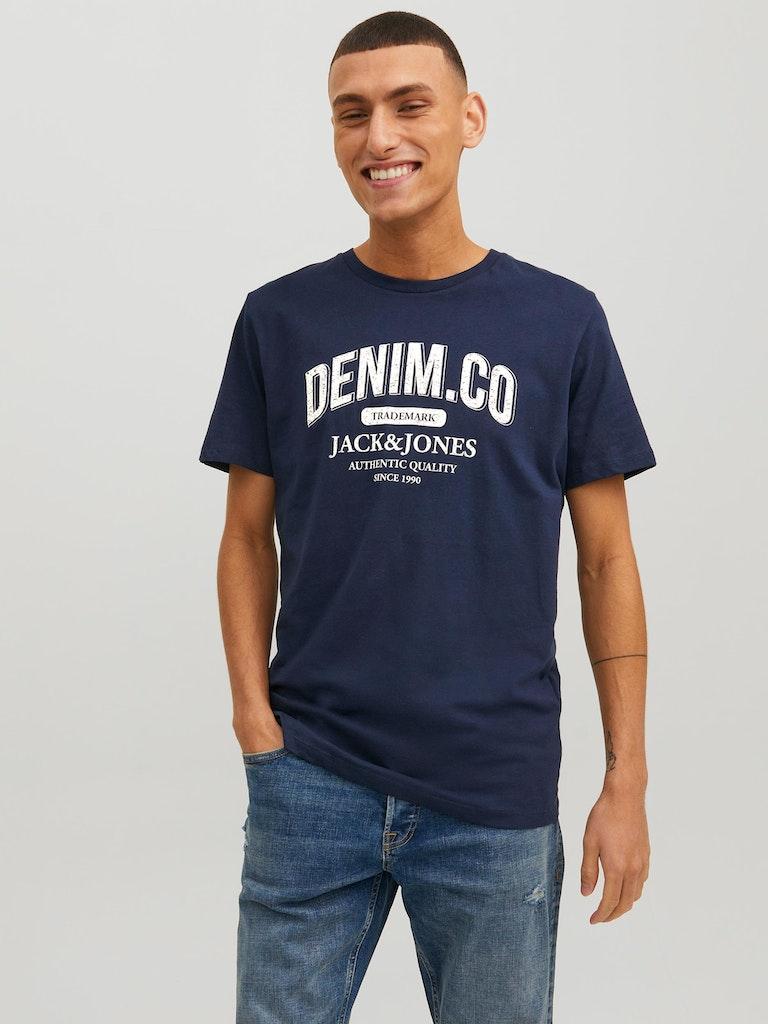 Jack & Jones Herren T-Shirt JJEJEANS TEE SS O-NECK NOOS 22/23