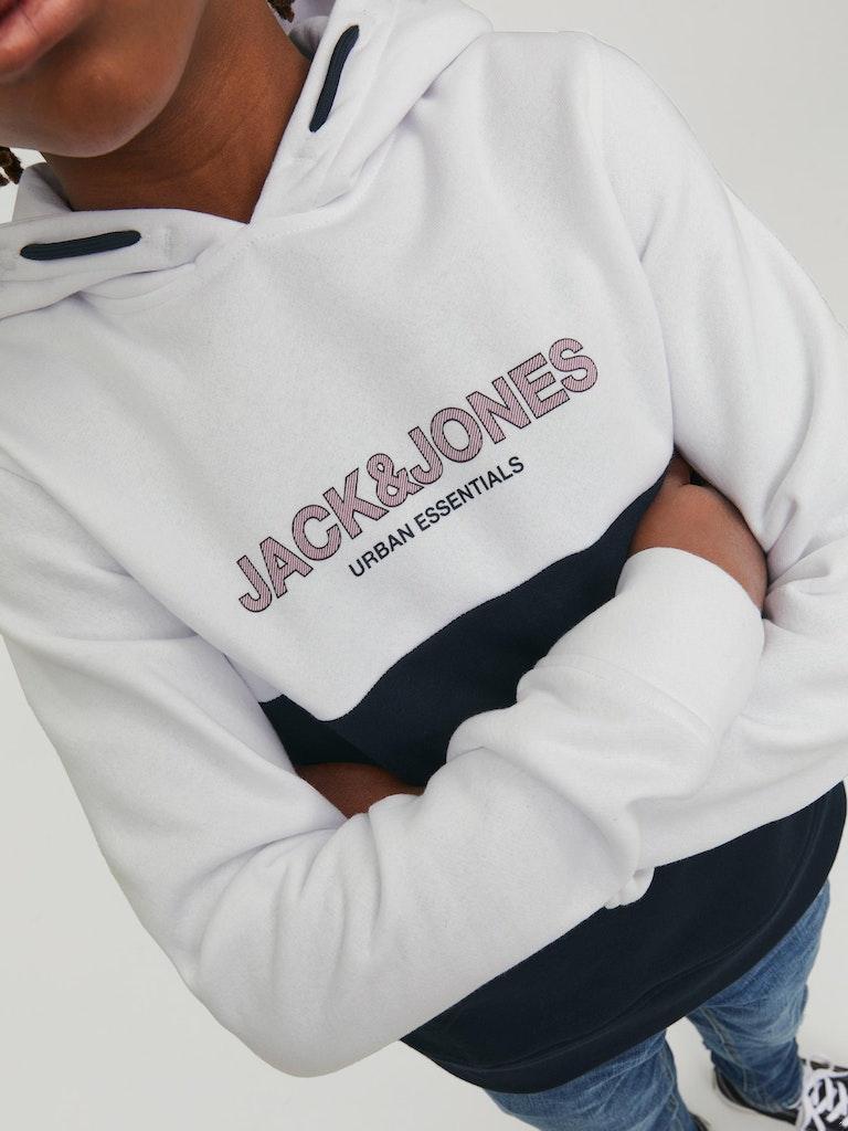 Jack & Jones Jungen Hoodie JJEURBAN BLOCKING SWEAT HOOD NOOS JNR