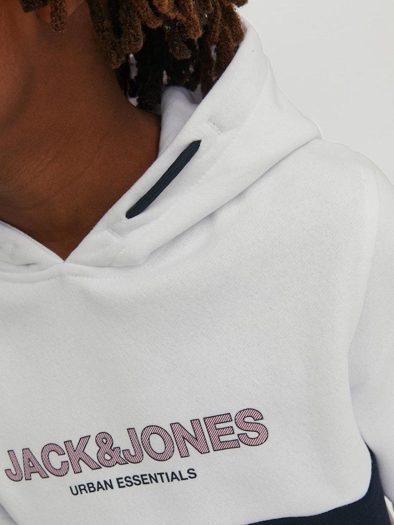 Jack & Jones Jungen Hoodie JJEURBAN BLOCKING SWEAT HOOD NOOS JNR