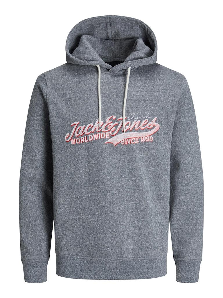 Jack & Jones Herren Hoodie JORMEL SWEAT HOOD AUT LN