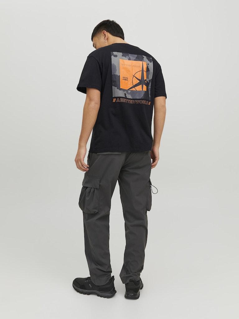 Jack & Jones Herren T-Shirt JCOFILO TEE SS CREW NECK SN