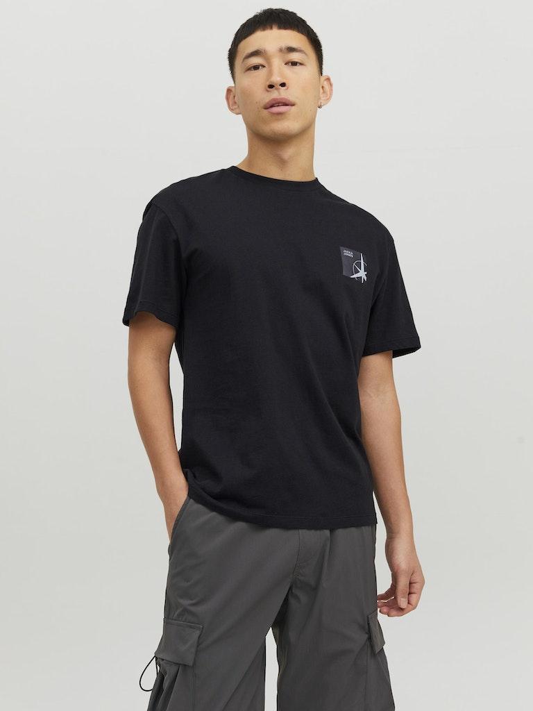 Jack & Jones Herren T-Shirt JCOFILO TEE SS CREW NECK SN