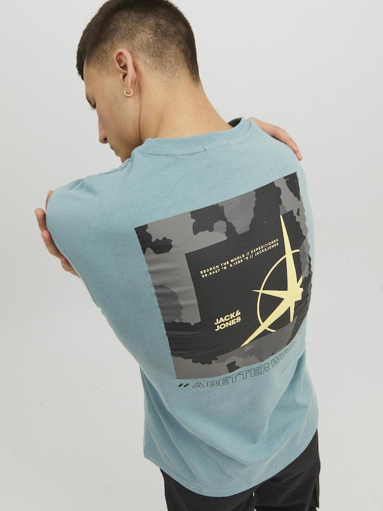 Jack & Jones Herren T-Shirt JCOFILO TEE SS CREW NECK SN