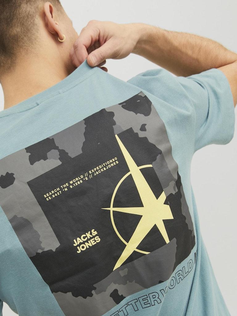 Jack & Jones Herren T-Shirt JCOFILO TEE SS CREW NECK SN