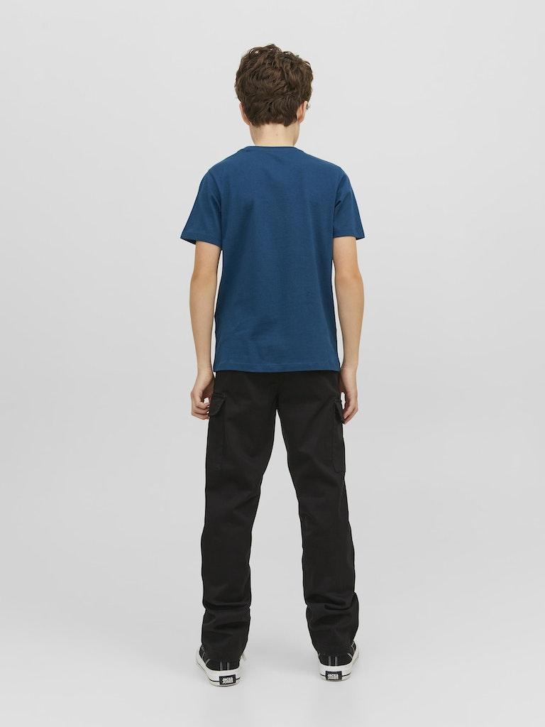 Jack & Jones Jungen T-Shirt JJELOGO TEE SS NECK 2 COL 23/24 NOOS JNR