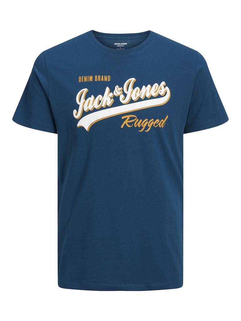 Jack & Jones Jungen T-Shirt JJELOGO TEE SS NECK 2 COL 23/24 NOOS JNR