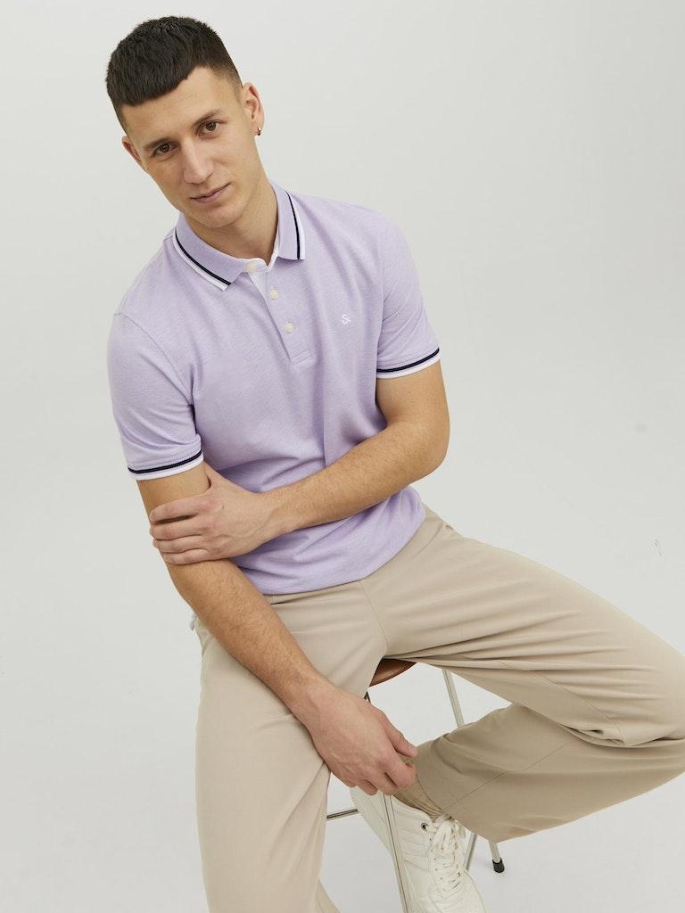 Jack & Jones Herren Poloshirt JJEPAULOS POLO SS NOOS
