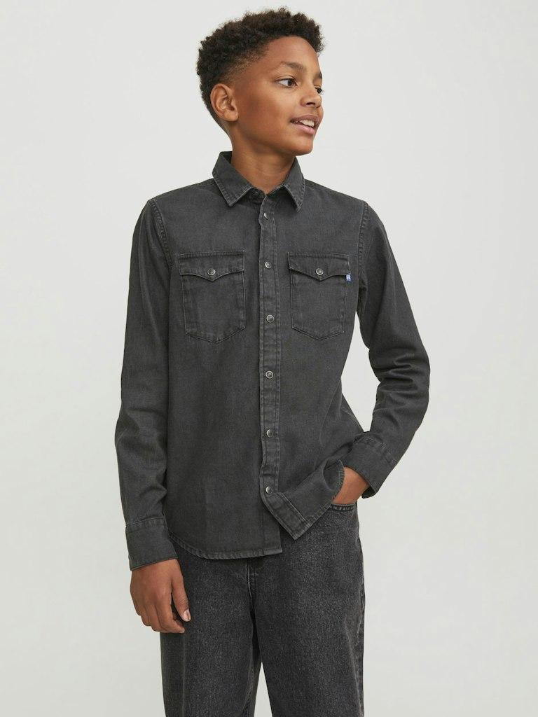 Jack & Jones Jungen Hemd JJESHERIDAN SHIRT L/S NOOS JNR