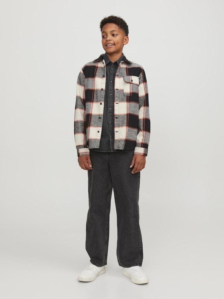 Jack & Jones Jungen Hemd JJESHERIDAN SHIRT L/S NOOS JNR