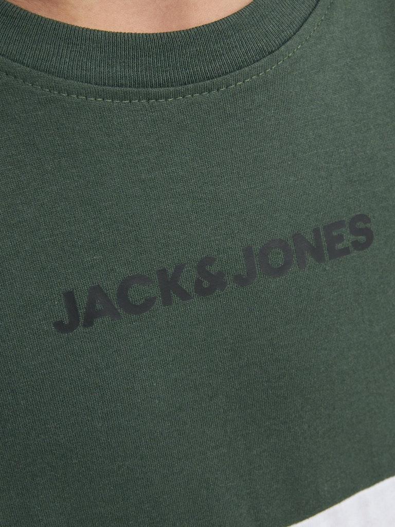 Jack & Jones Jungen T-Shirt JJEREID BLOCKING TEE SS SN JNR