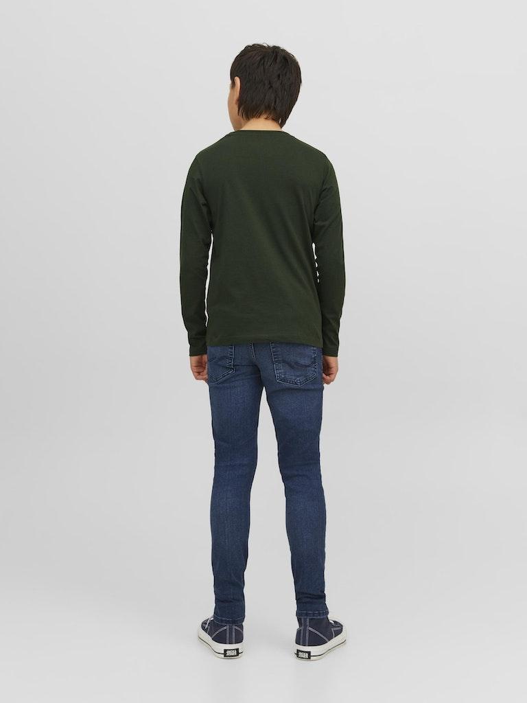 Jack & Jones Jungen T-Shirt JJELOGO TEE LS NECK 2 COL 23/24 NOOS JNR