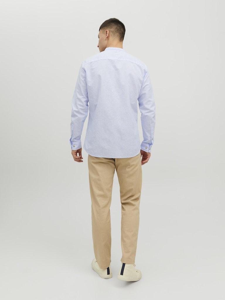 Jack & Jones Herren Hemd JJESUMMER BAND SHIRT L/S S22 NOOS