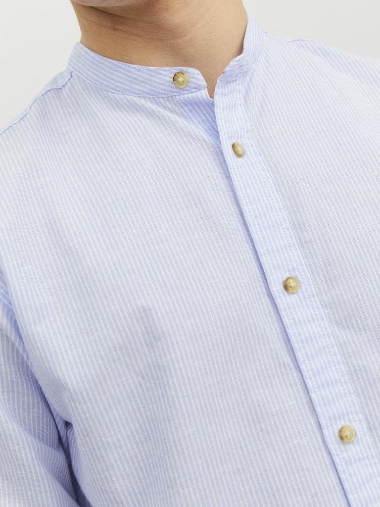 Jack & Jones Herren Hemd JJESUMMER BAND SHIRT L/S S22 NOOS