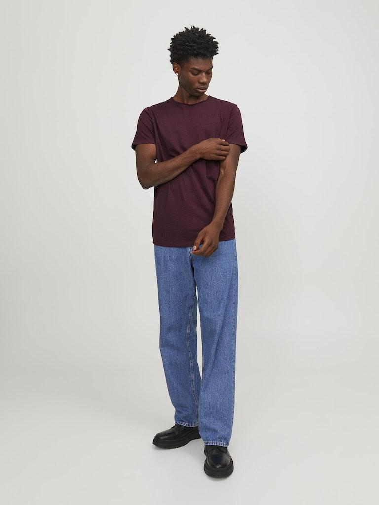 Jack & Jones Herren T-Shirt JJEBASHER TEE O-NECK SS NOOS