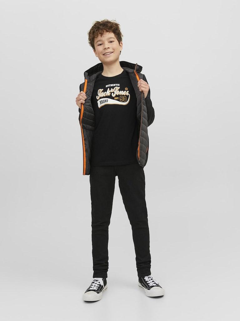 Jack & Jones Jungen T-Shirt JJELOGO TEE SS NECK 2 COL 23/24 NOOS JNR