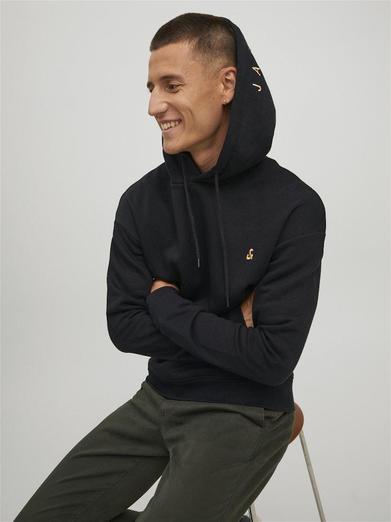 Jack & Jones Herren Hoodie JJESTAR ROOF SWEAT HOOD NOOS