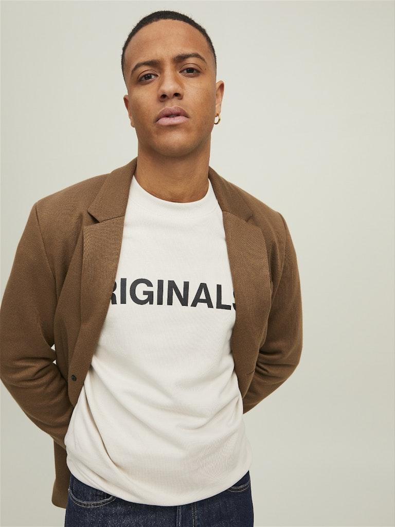 Jack & Jones Herren Pullover JORCLEAN SWEAT CREW NECK SN