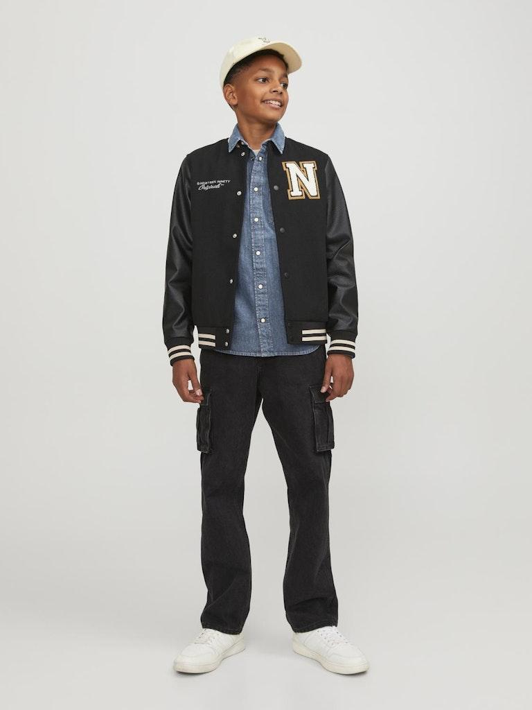 Jack & Jones Jungen Hemd JJESHERIDAN SHIRT L/S NOOS JNR