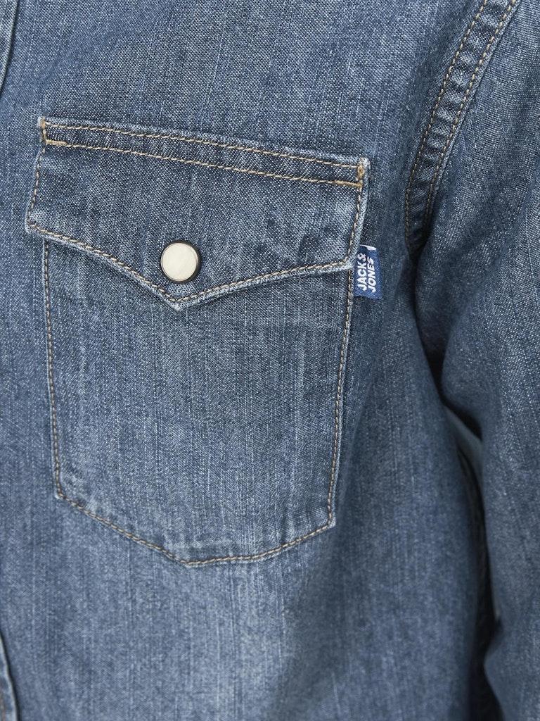 Jack & Jones Jungen Hemd JJESHERIDAN SHIRT L/S NOOS JNR