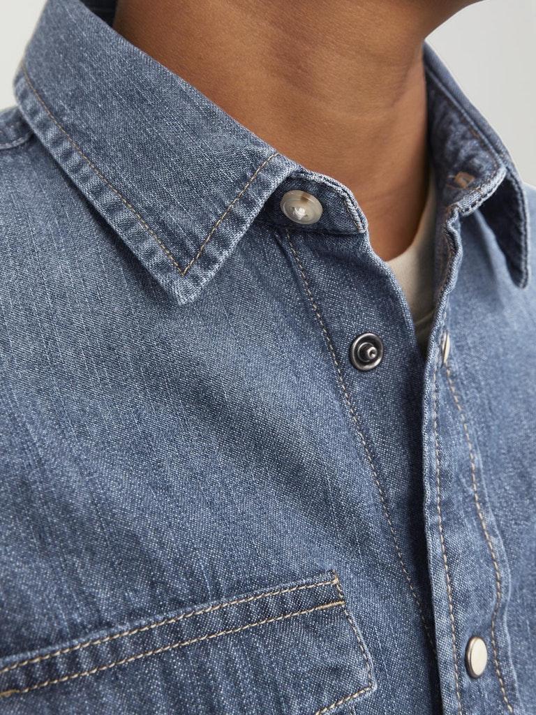 Jack & Jones Jungen Hemd JJESHERIDAN SHIRT L/S NOOS JNR