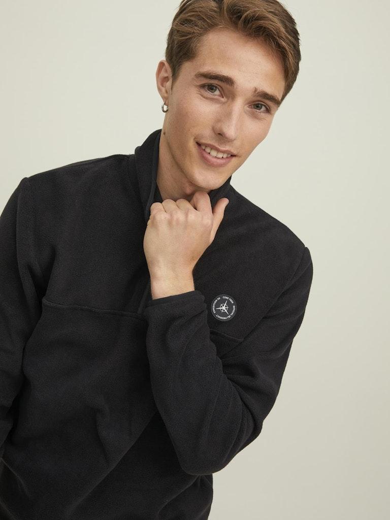 Jack & Jones Herren Pullover JCOTECH POLAR SWEAT HIGH NECK LN