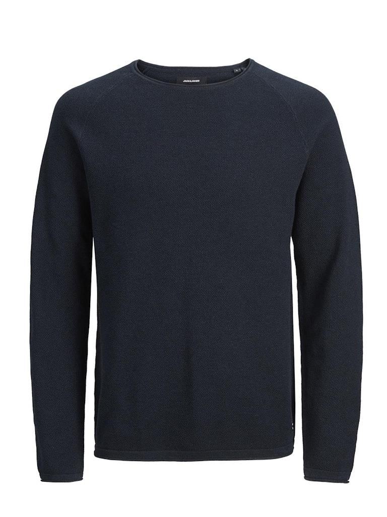 Jack & Jones Herren Pullover JJEHILL KNIT CREW NECK NOOS