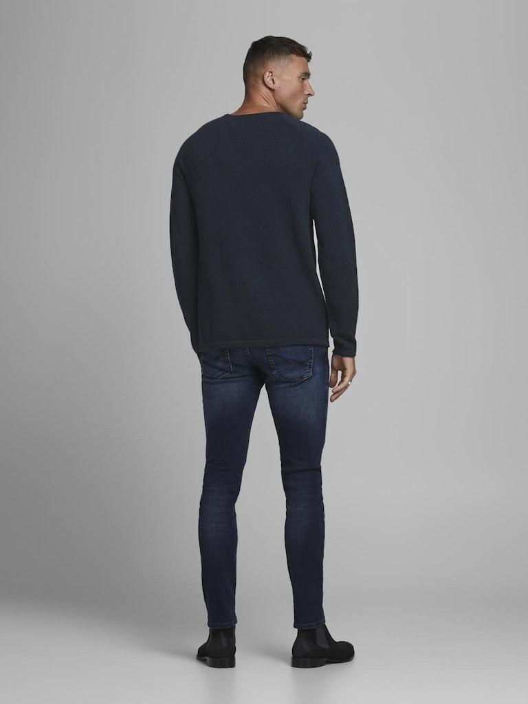 Jack & Jones Herren Pullover JJEHILL KNIT CREW NECK NOOS