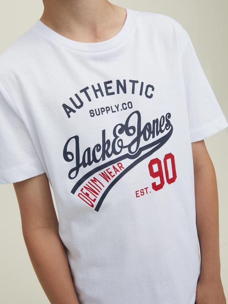 Jack & Jones Jungen T-Shirt JJETHAN TEE  SS CREW NE  3PK MP NOOS JNR
