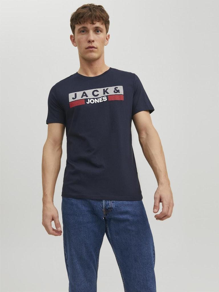 Jack & Jones Herren T-Shirt JJECORP LOGO TEE SS O-NECK NOOS