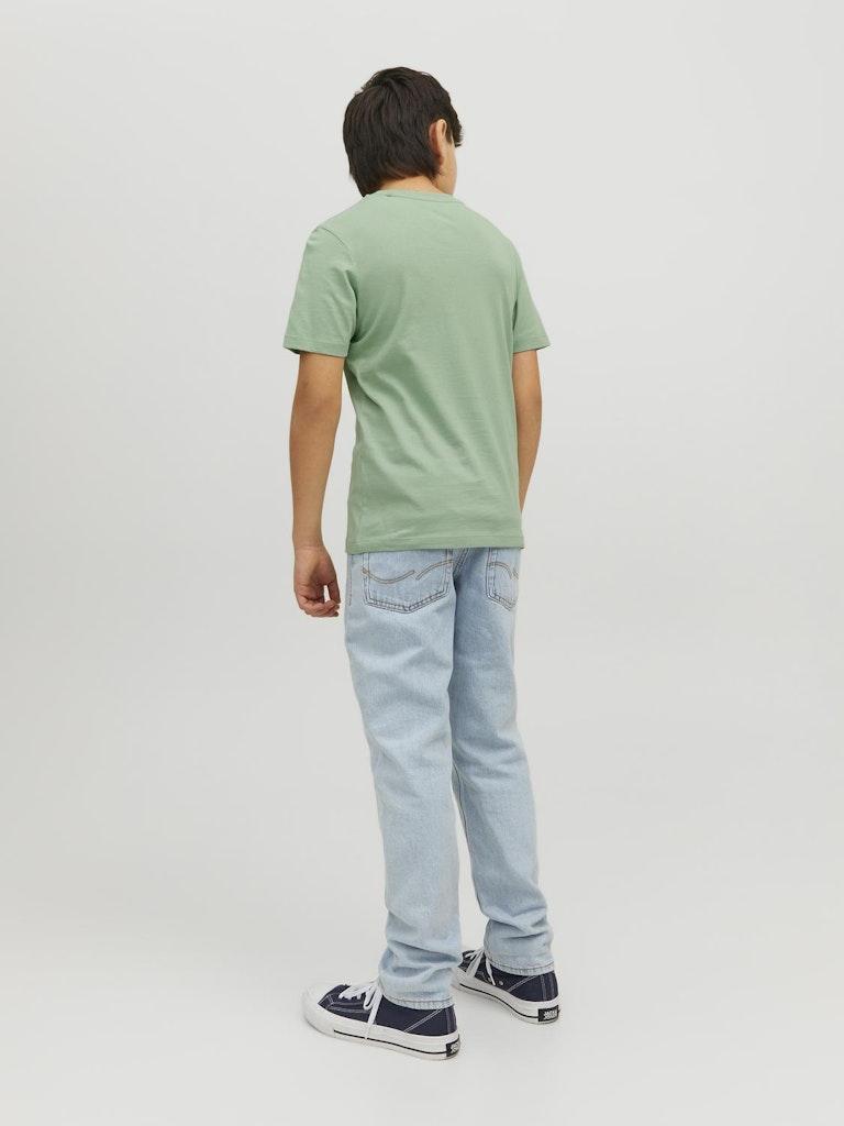 Jack & Jones Jungen T-Shirt JJELOGO TEE SS O-NECK 2COL AW22 NOOS JNR