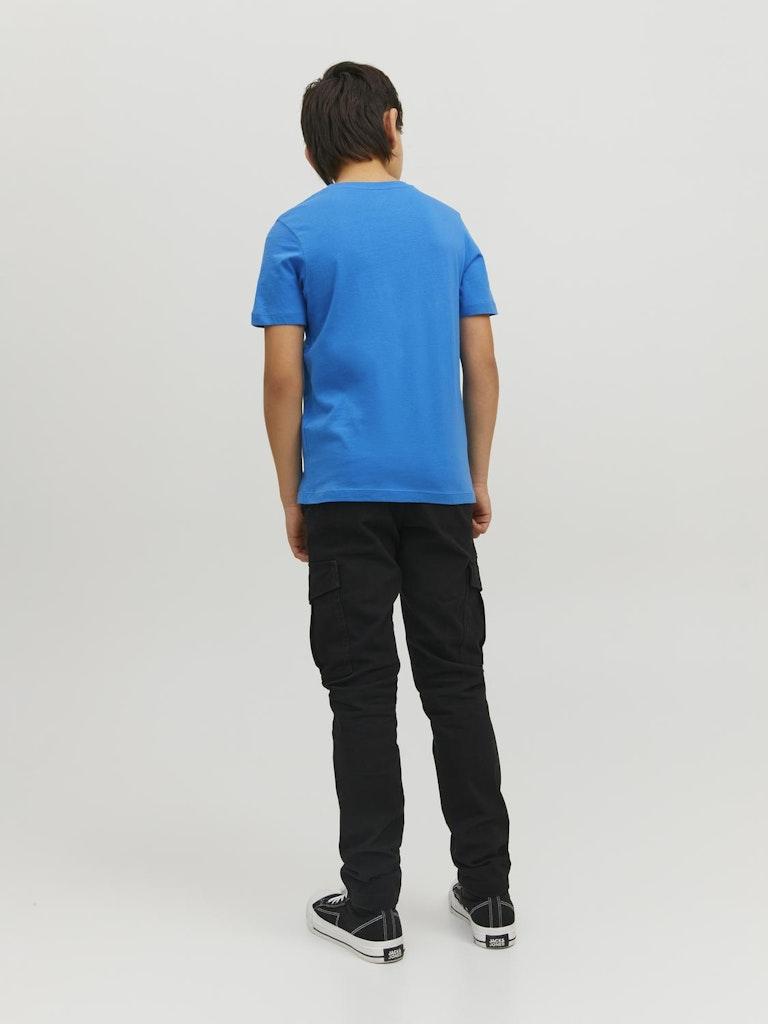 Jack & Jones Jungen T-Shirt JJELOGO TEE SS O-NECK 2COL AW22 NOOS JNR