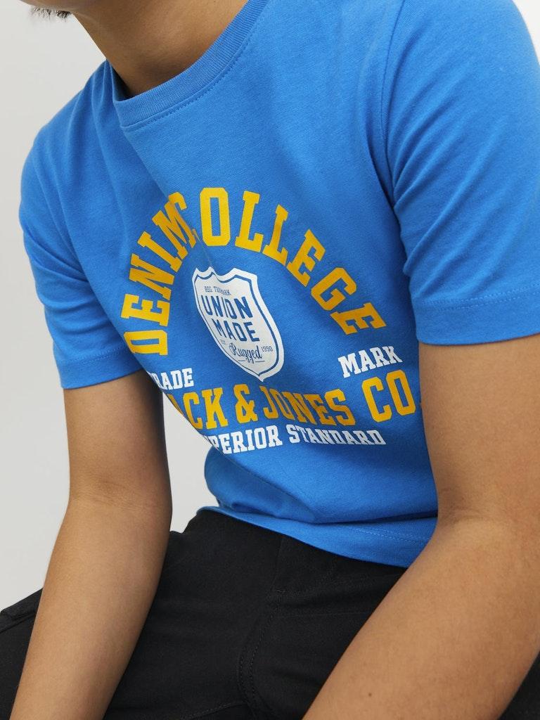 Jack & Jones Jungen T-Shirt JJELOGO TEE SS O-NECK 2COL AW22 NOOS JNR