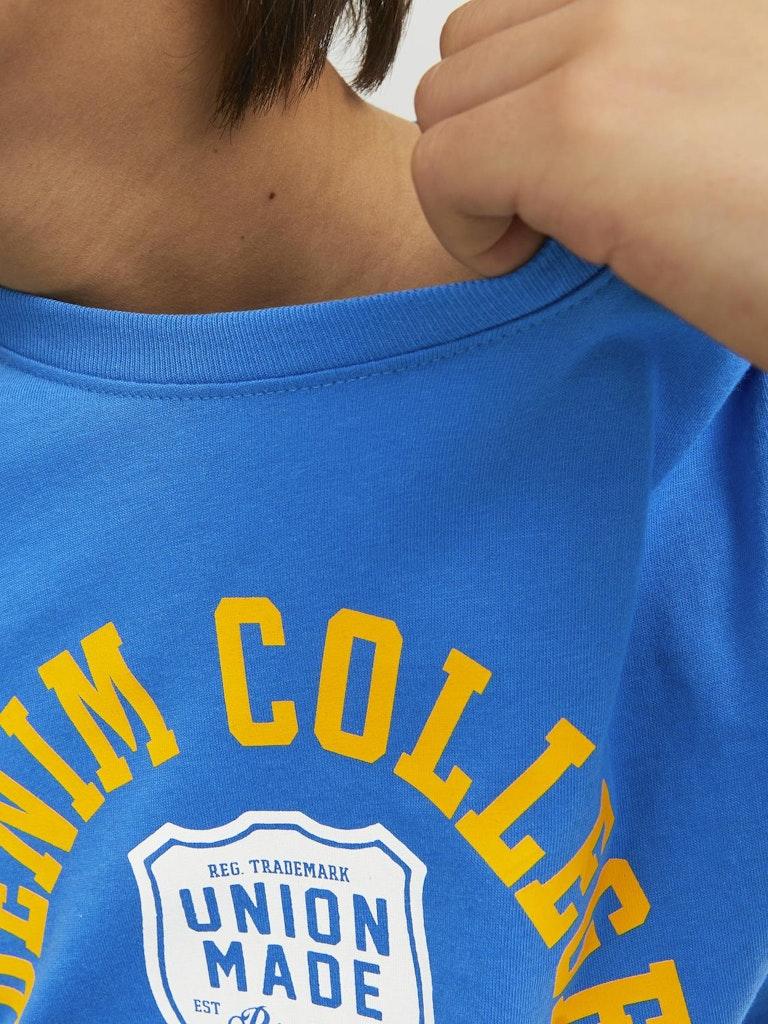Jack & Jones Jungen T-Shirt JJELOGO TEE SS O-NECK 2COL AW22 NOOS JNR