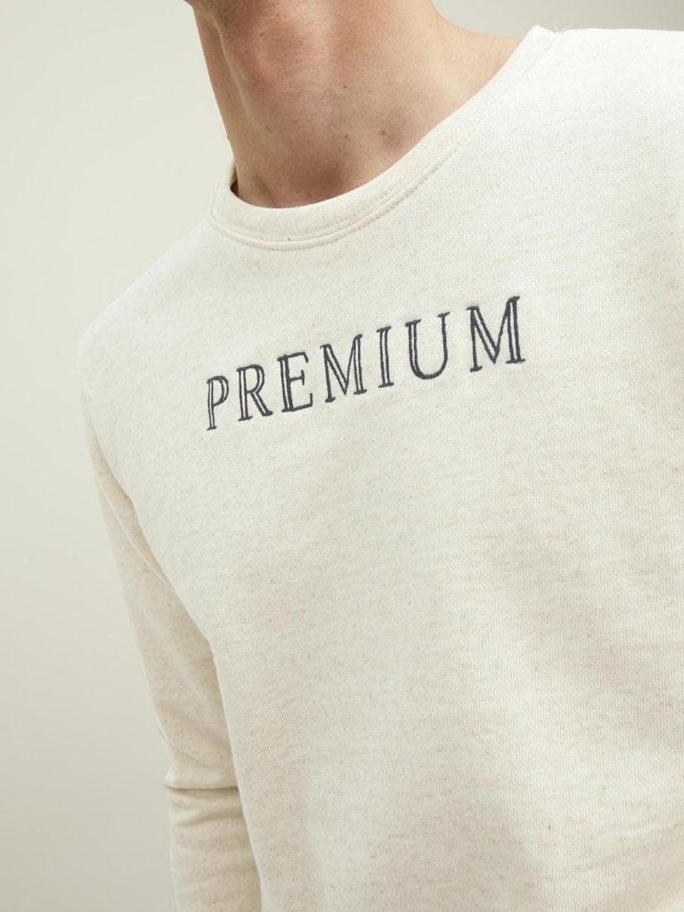 Jack & Jones Herren Pullover JJ X AGRALOOP SWEAT CREW NECK