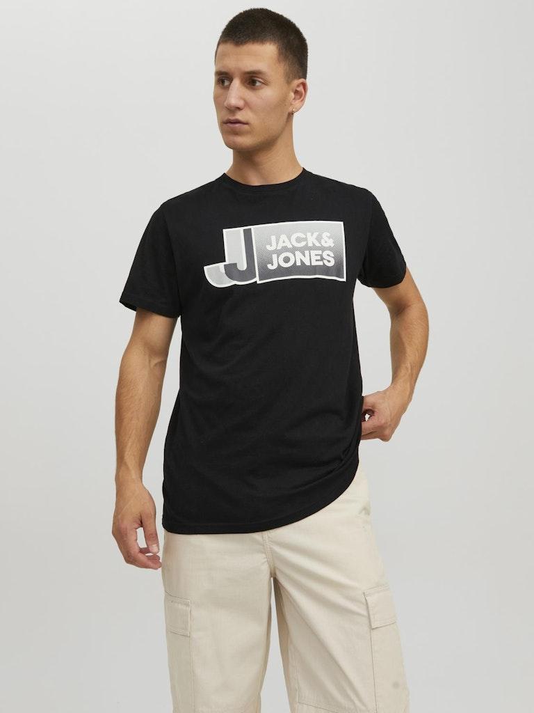 Jack & Jones Herren T-Shirt JCOLOGAN TEE SS CREW NECK SS23 SN
