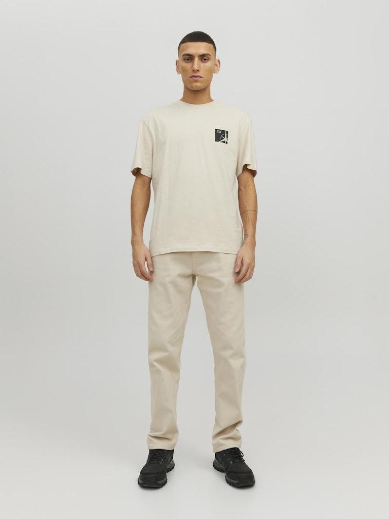 Jack & Jones Herren T-Shirt JCOFILO TEE SS CREW NECK SN