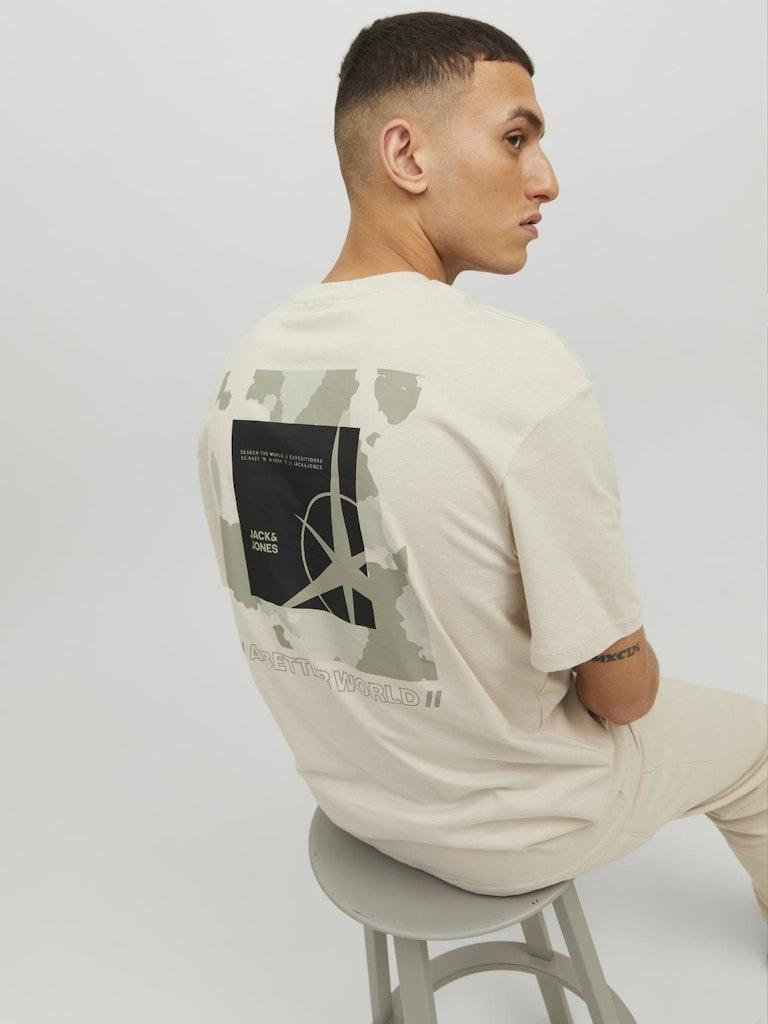 Jack & Jones Herren T-Shirt JCOFILO TEE SS CREW NECK SN