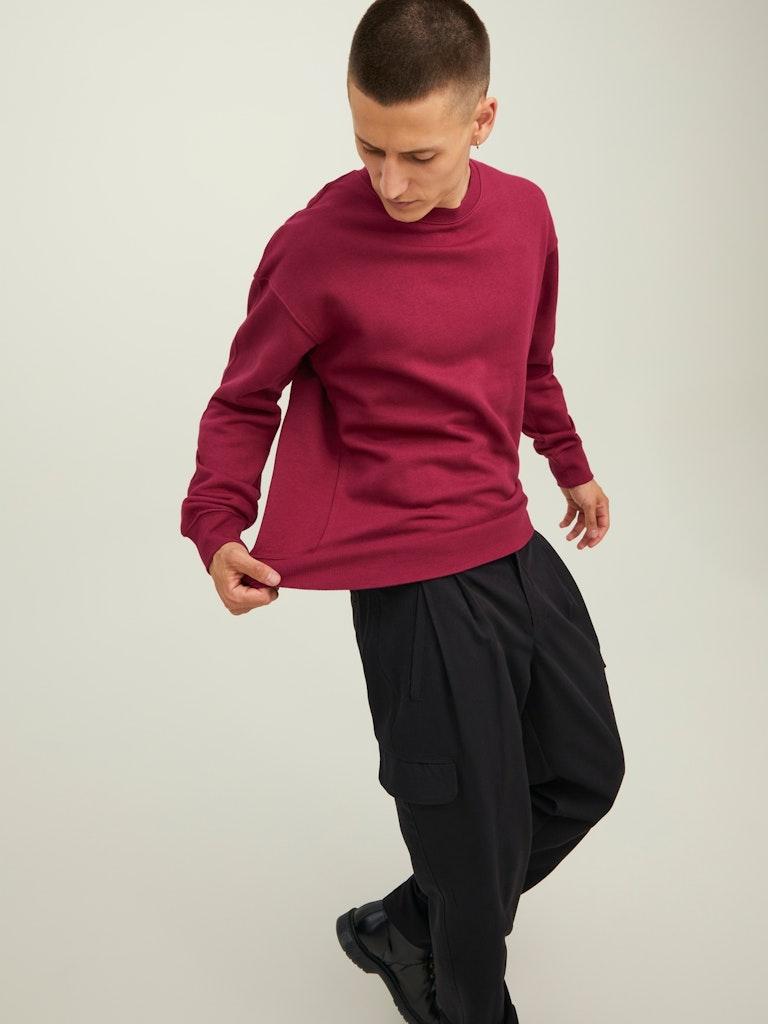Jack & Jones Herren Pullover JJESTAR BASIC SWEAT CREW NECK NOOS
