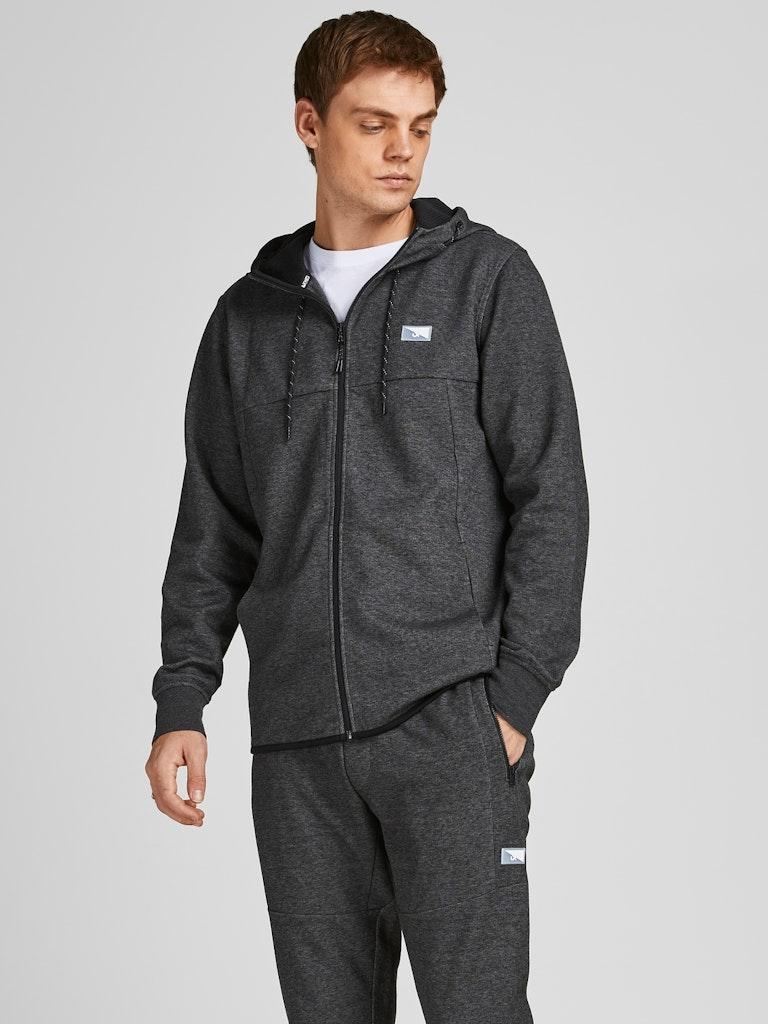 Jack & Jones Herren Pullover JCOAIR SWEAT ZIP HOOD NOOS.