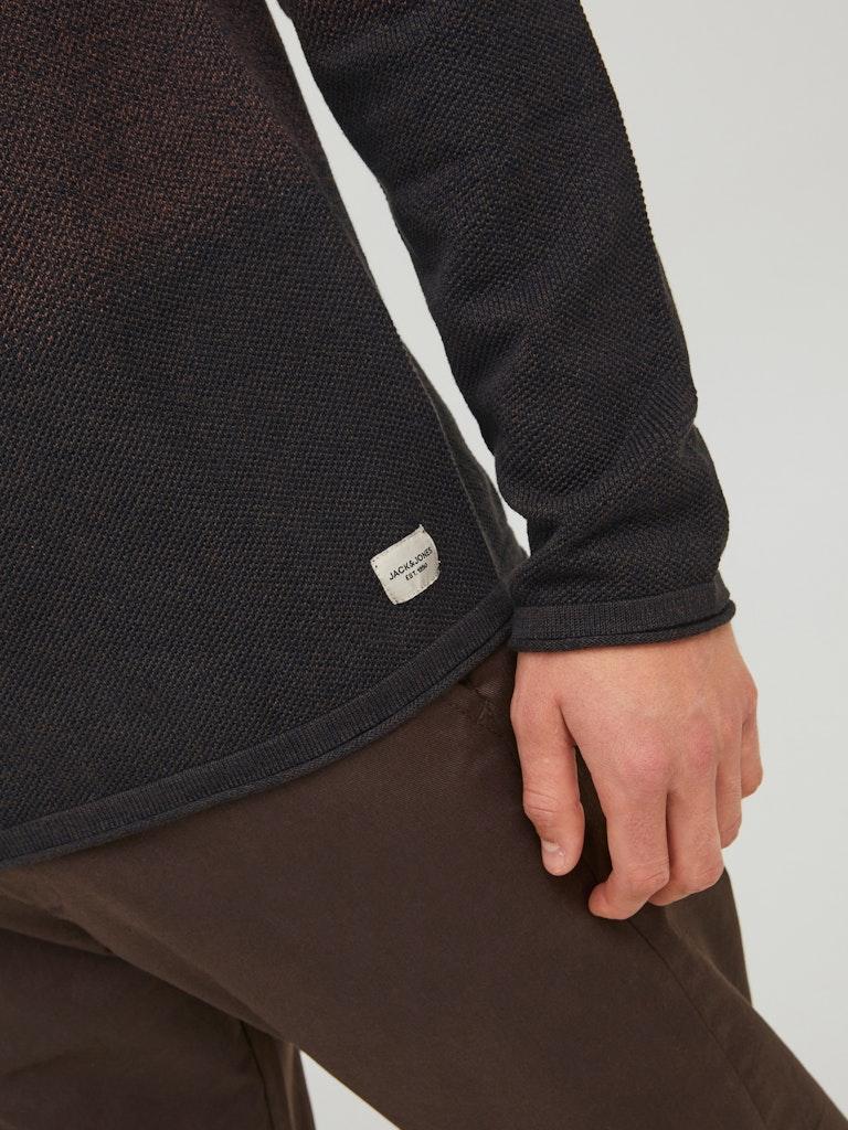 Jack & Jones Herren Pullover JJEHILL KNIT CREW NECK NOOS