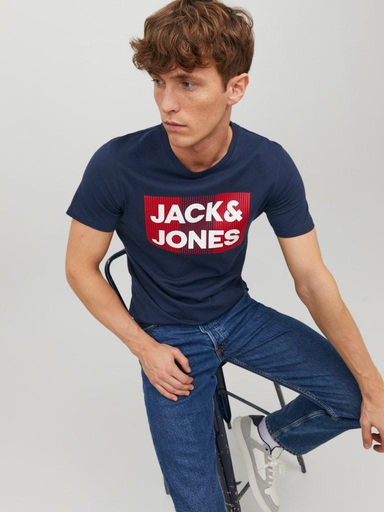 Jack & Jones Herren T-Shirt JJECORP LOGO TEE SS O-NECK NOOS