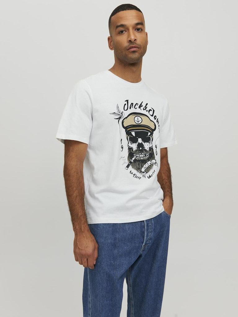 Jack & Jones Herren T-Shirt JORROXBURY TEE SS CREW NECK SN