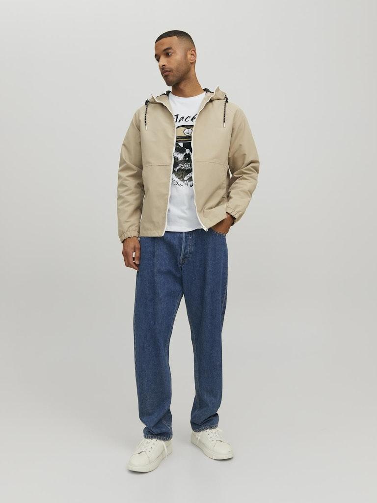 Jack & Jones Herren T-Shirt JORROXBURY TEE SS CREW NECK SN