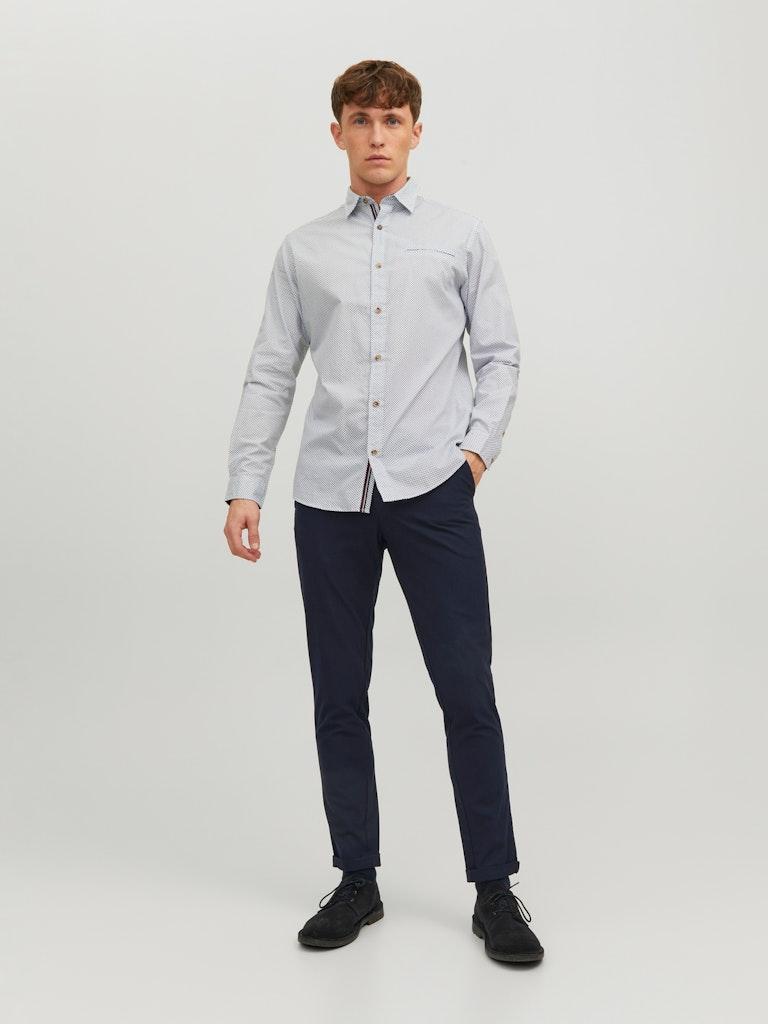 Jack & Jones Herren Hose JPSTMARCO JJCONNOR AKM NAVY BLAZER NOOS