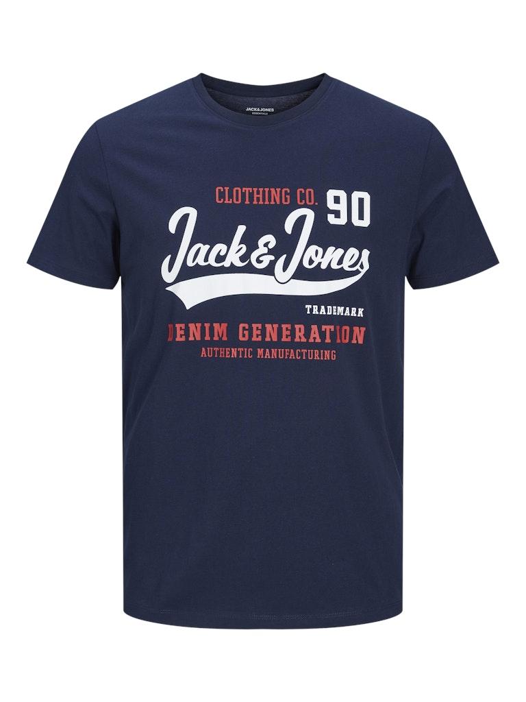 Jack & Jones Jungen T-Shirt JJELOGO TEE SS O-NECK 2COL AW22 NOOS JNR