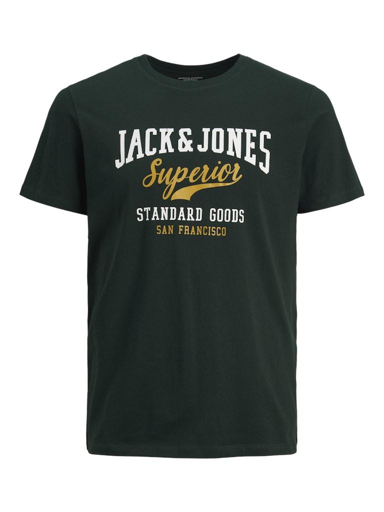 Jack & Jones Jungen T-Shirt JJELOGO TEE SS O-NECK 2COL AW22 NOOS JNR