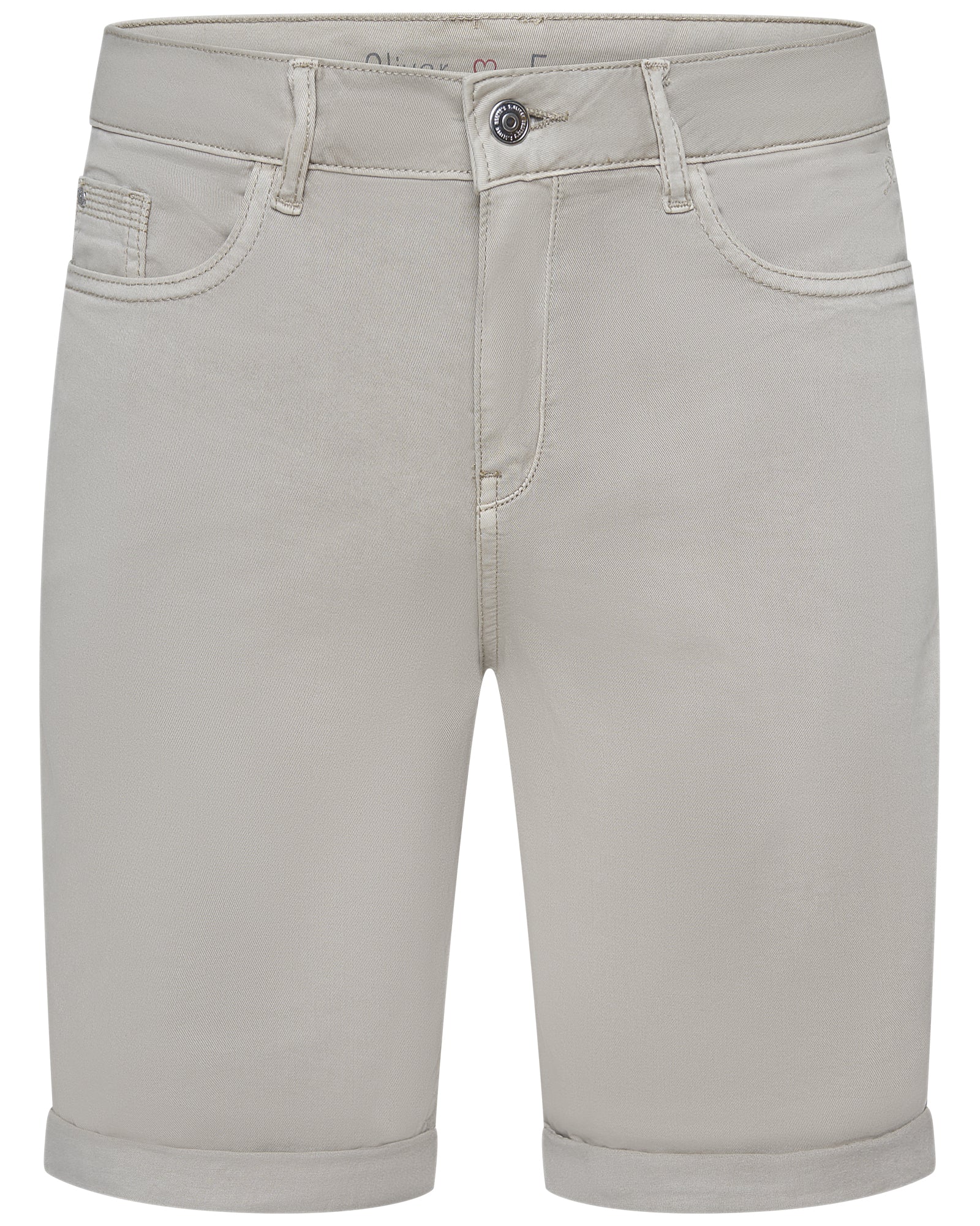 soliver damen hose bermuda beige