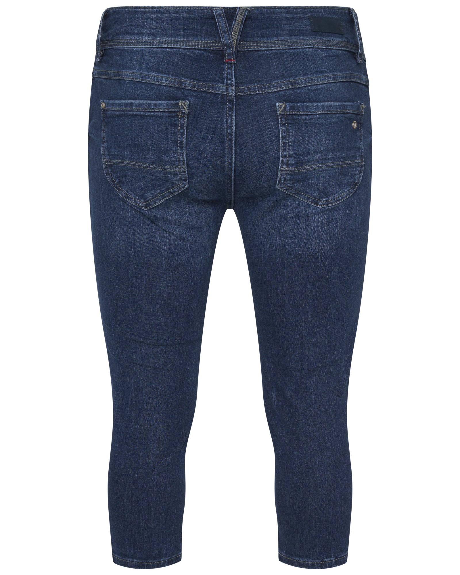 s.Oliver Damen Capri Damen Hose Dunkelblau – Slim Fit, Medium Rise, Stretchkomfort | Modell 04.899.72.5087 Größe 34