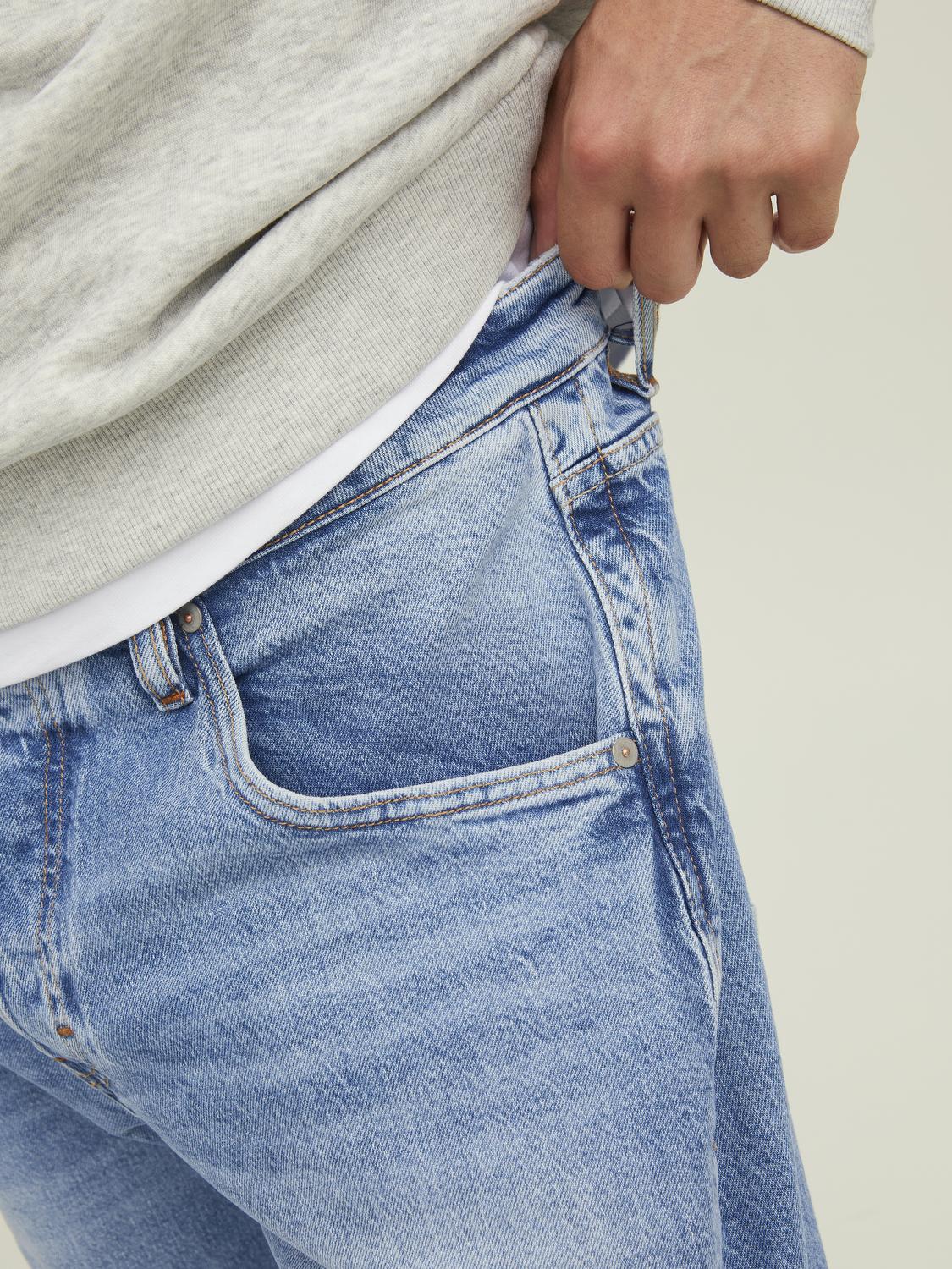 Jack & Jones Herren Jeans JJIFRANK JJLEEN CROPPED CJ 715 NOOS