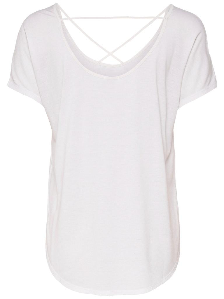 ONLY Damen T-Shirt ONLMIMI S/S LONG TOP JRS